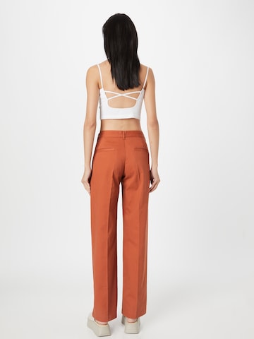 LEVI'S ® Loosefit Bukser med fals 'Baggy Trouser' i orange