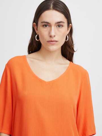 ICHI - Blusa 'MARRAKECH' em laranja