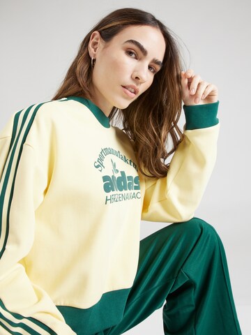 ADIDAS ORIGINALS Sweatshirt in Geel