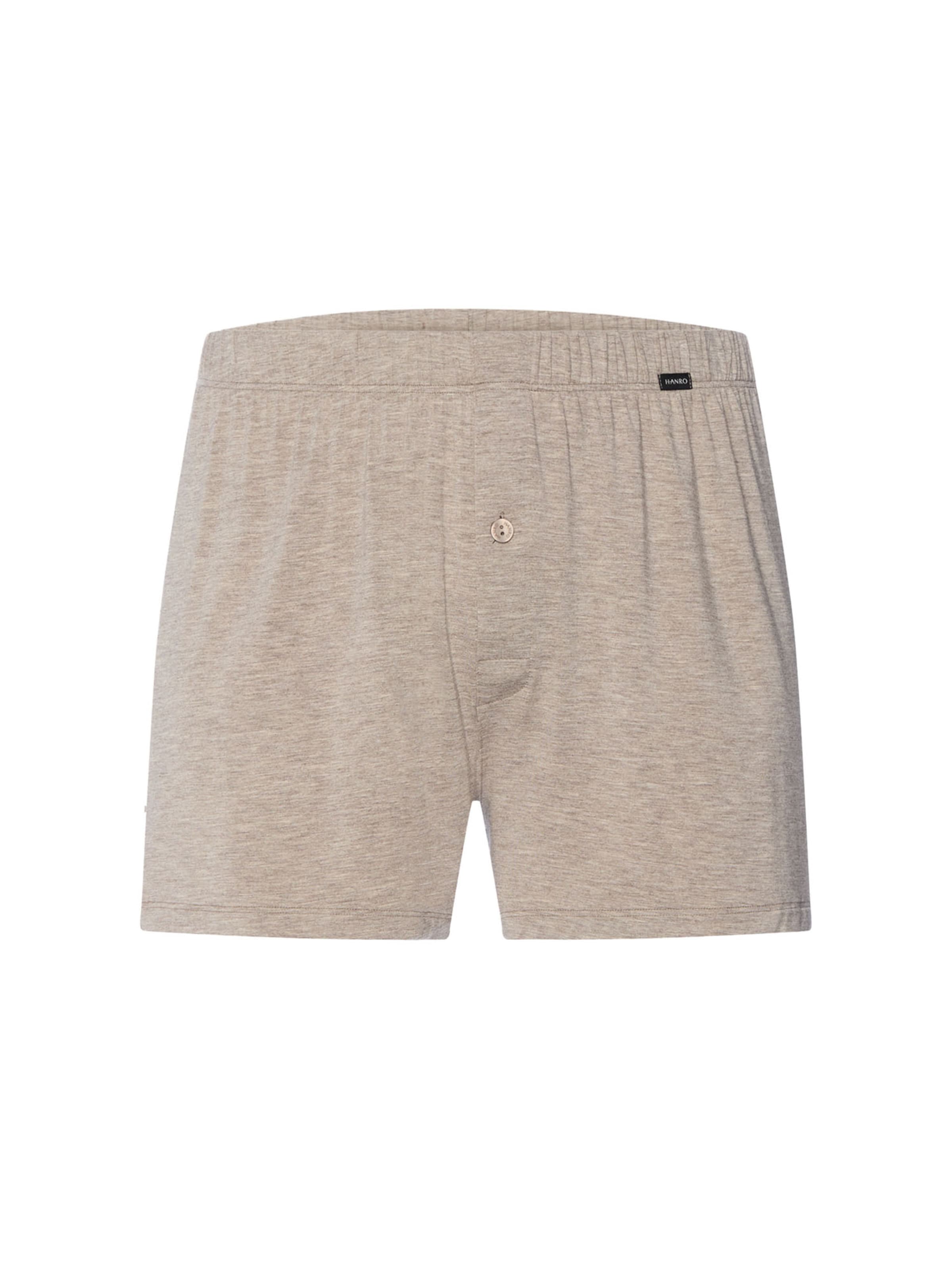Hanro Boxershorts ' Casuals Daywear ' in Beige: voorkant