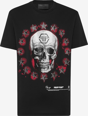 Philipp Plein - Camiseta en negro: frente