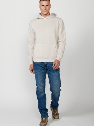 KOROSHI Sweatshirt in Weiß
