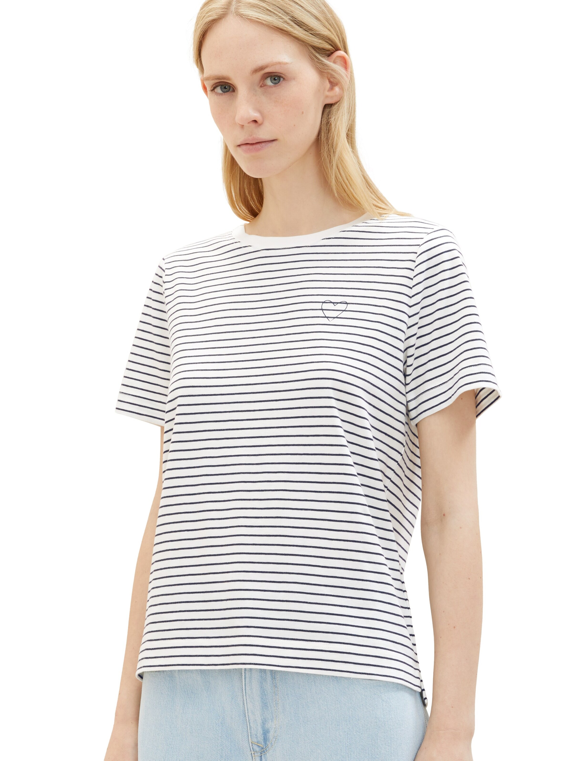 T-shirt TOM TAILOR en blanc