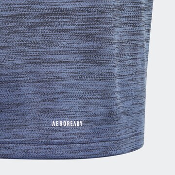 ADIDAS PERFORMANCE T-Funktionsshirt in Blau