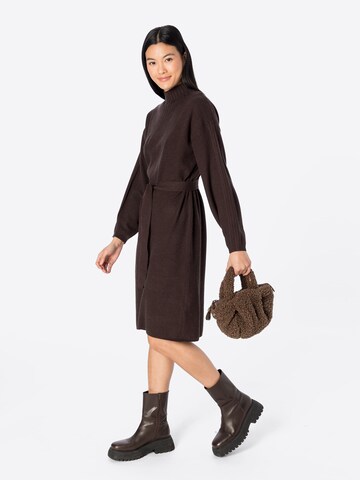 ICHI Knitted dress 'IHCEPIRA' in Brown