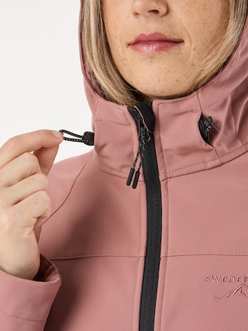 Veste outdoor 'Stryn' SWEDEMOUNT en rose