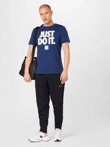 T-Shirt Nike Sportswear en bleu