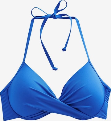 NextPush-up Bikini gornji dio - plava boja: prednji dio