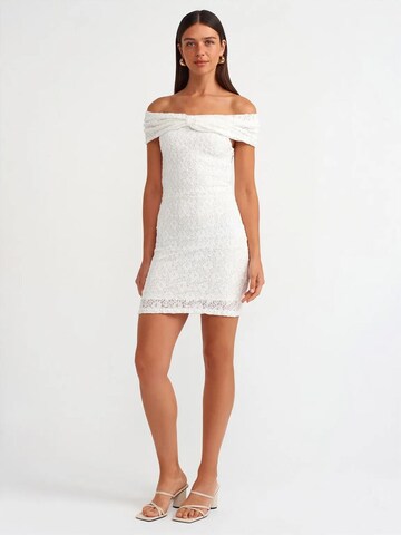 Dilvin - Vestido em branco