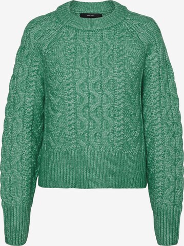 VERO MODA Sweater 'BIRGITTE' in Green: front