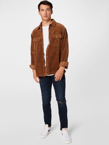 Only & Sons Shirt 'MATT' in Wit