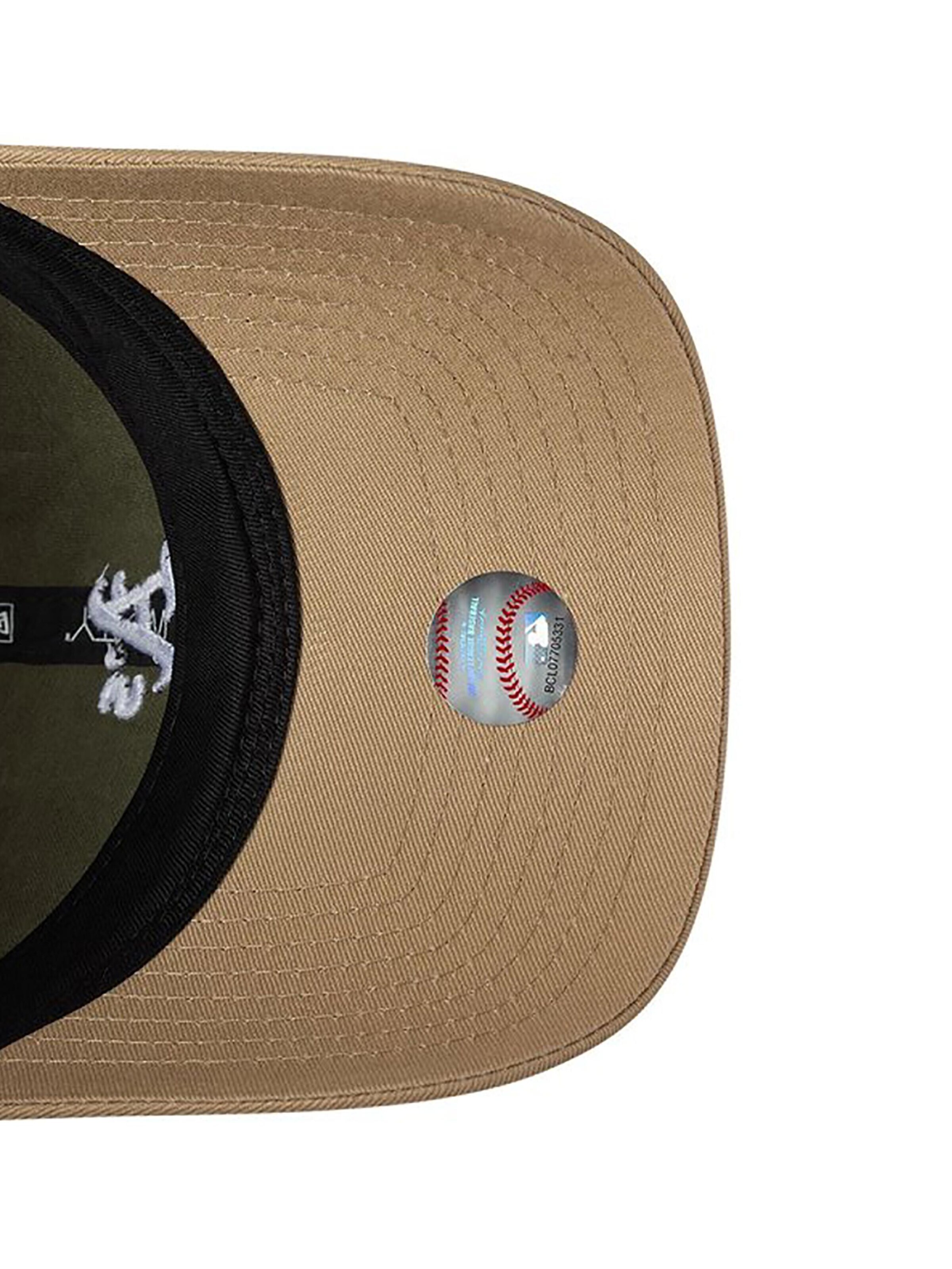 NEW ERA Cap 'MLB Athletics Contrast'‌‌‌‌ in Braun