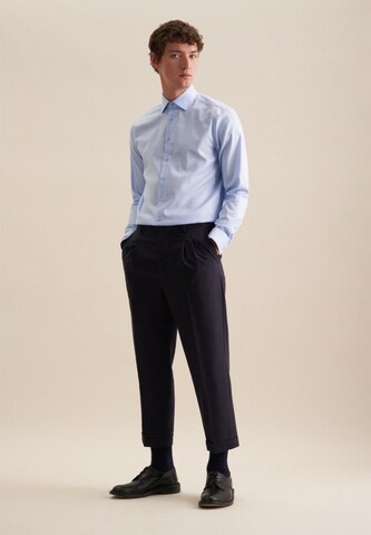 SEIDENSTICKER Regular fit Business shirt in Blue