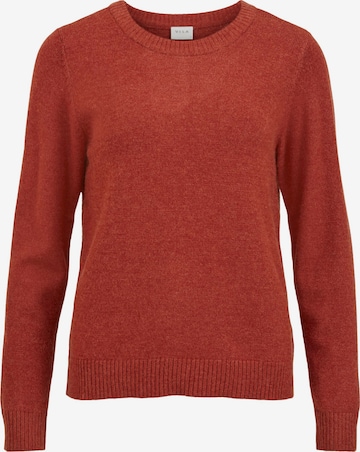 VILA Sweater in Red: front