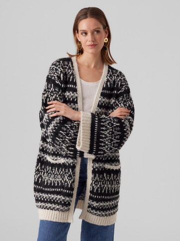 Cardigan VERO MODA en beige : devant