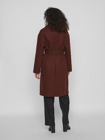 VILA Between-Seasons Coat 'Poko' in Brown