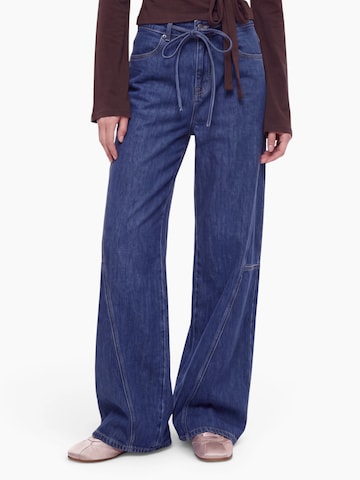 hzl the labelLoosefit Traperice - plava boja