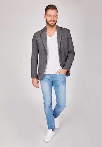 Coupe regular Veste de costume Steffen Klein en gris