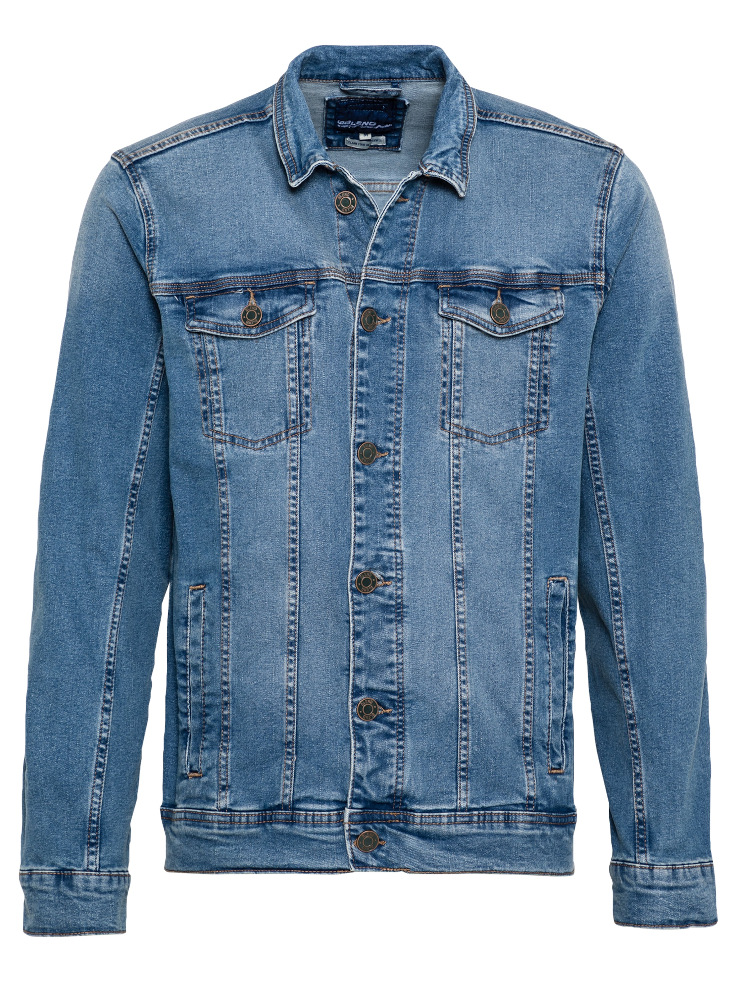 BLEND Преходно яке 'BHNARIL' в синьо: отпред