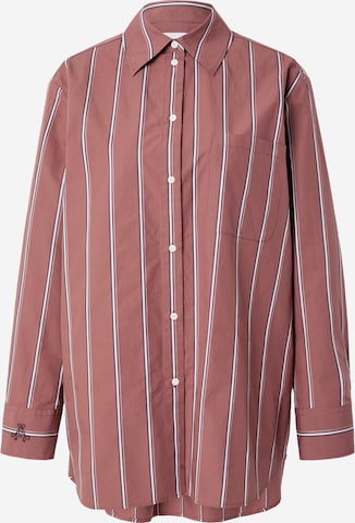 ARMEDANGELS Bluse 'HALIAA' in Rot: Vorderseite