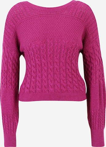 Pull-over 'TANGERINE' VERO MODA en rose : devant