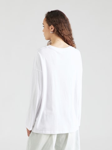 Monki Тениска в бяло
