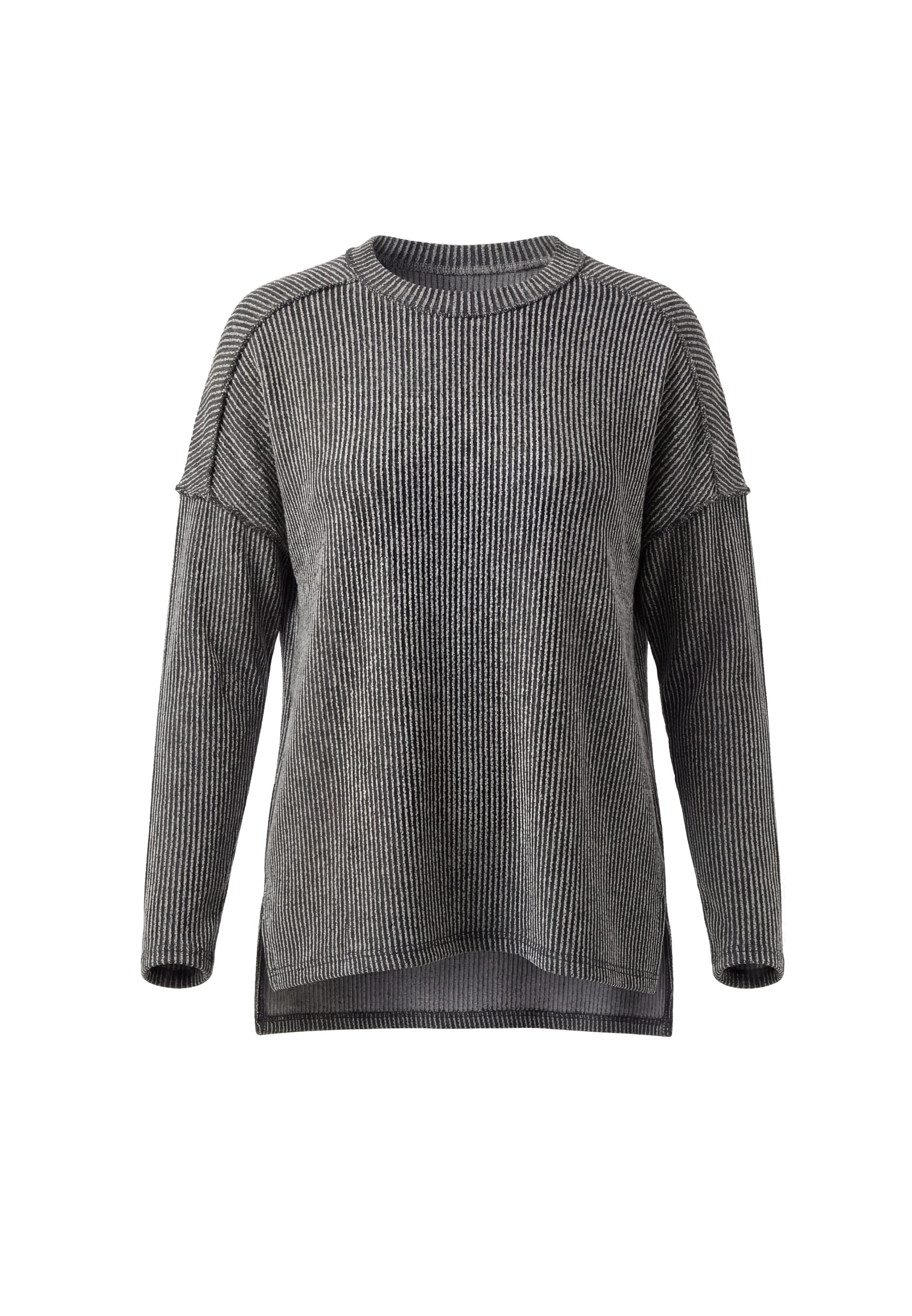 usha BLACK LABEL Blusa en L en negro, Vista del producto