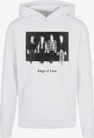 Sweat-shirt 'Kings Of Leon - Standing Blur' Merchcode en blanc : devant