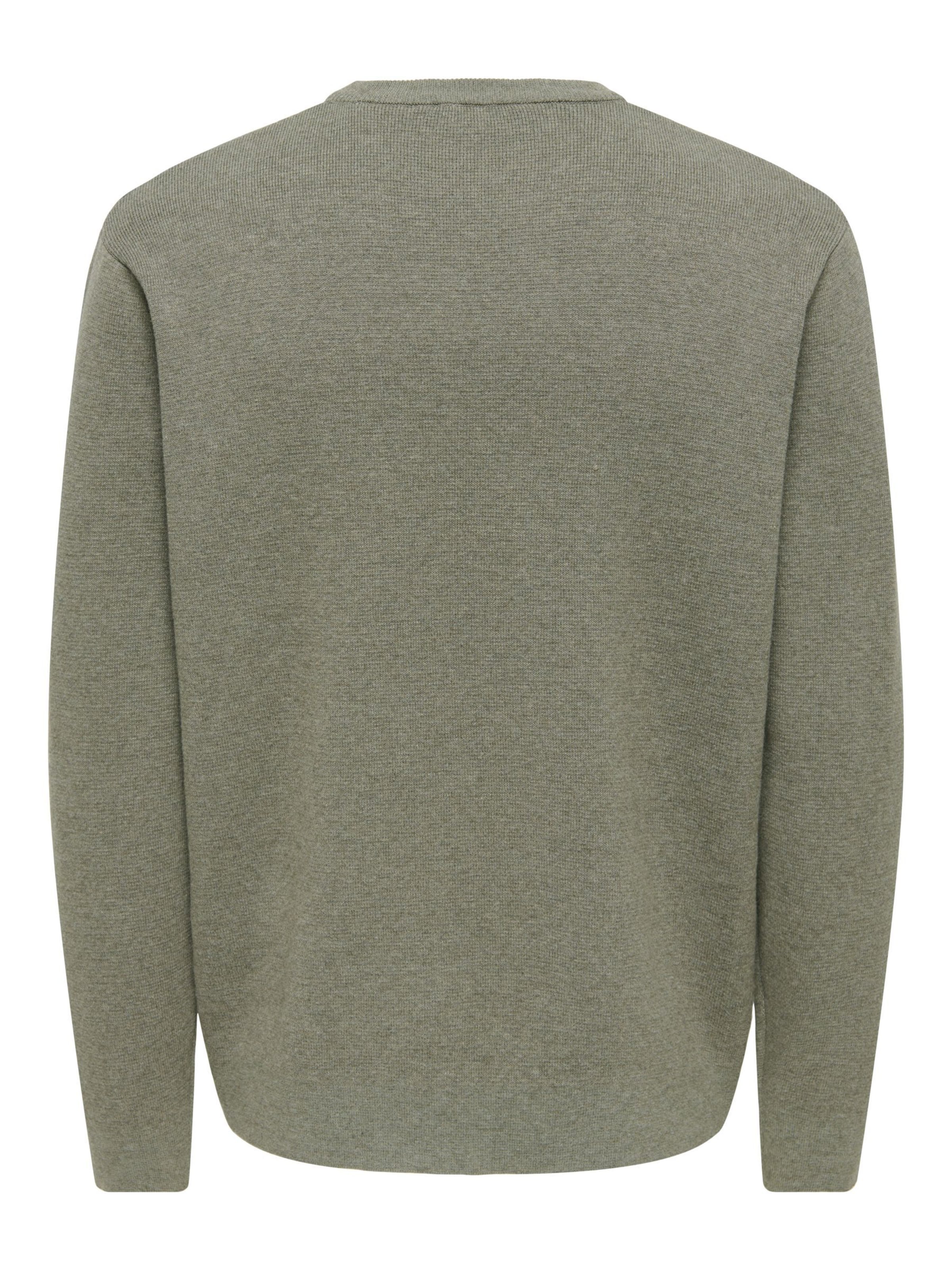 Only & Sons Pullover in Grau