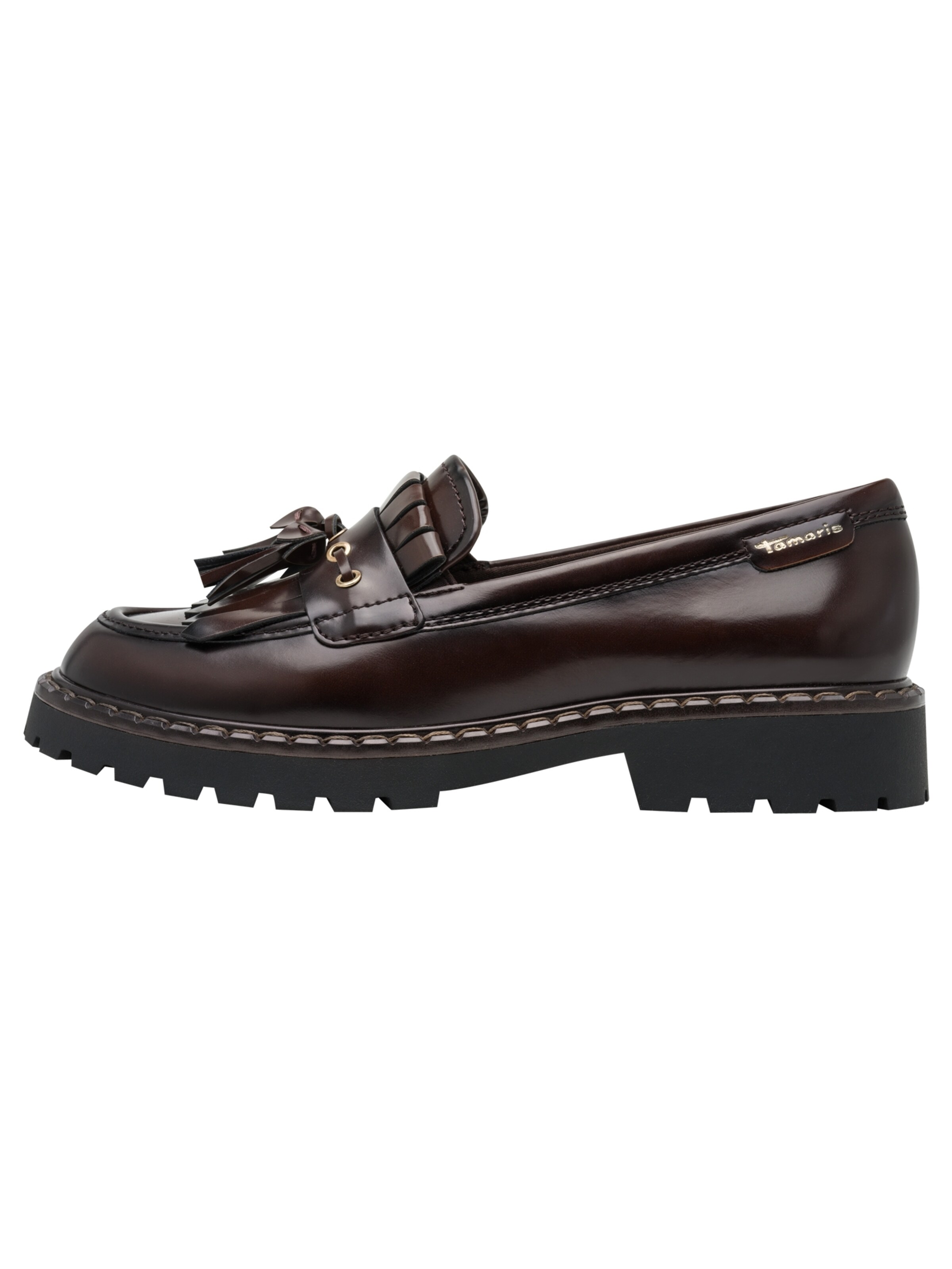 Tamaris Slipper in Braun
