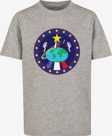 F4NT4STIC Shirt 'NASA Classic Globe Astronauts' in Grey: front