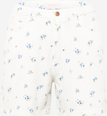 regular Pantaloni di ONLY Curve in bianco: frontale