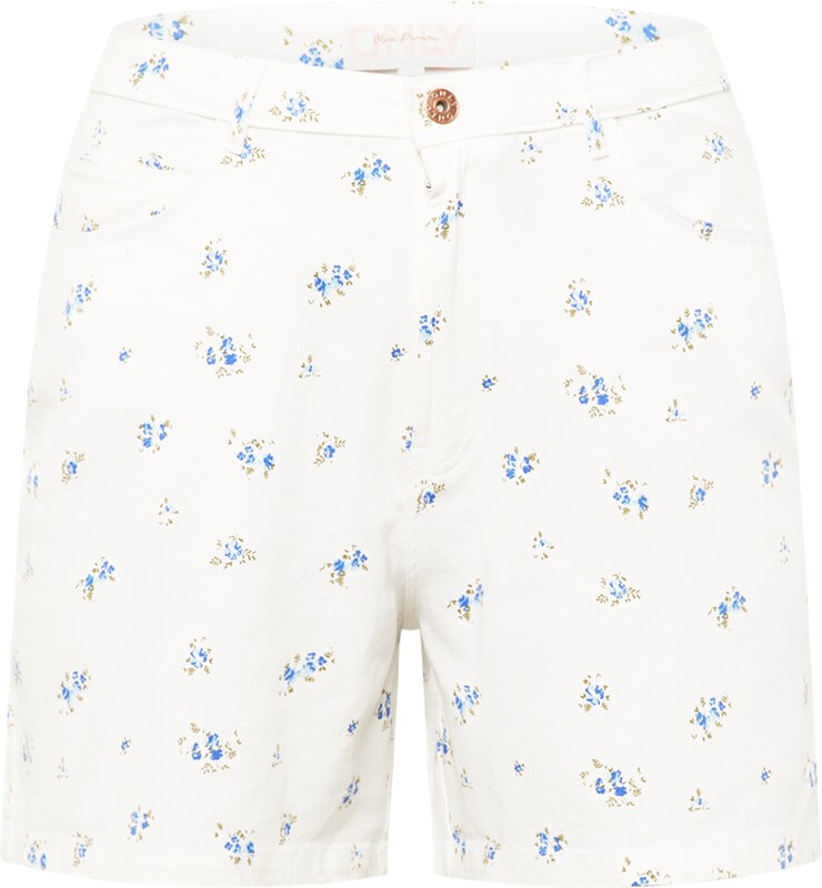 ONLY Curve Regular Shorts in Weiß ONLY Curve Regular Shorts in Weiß