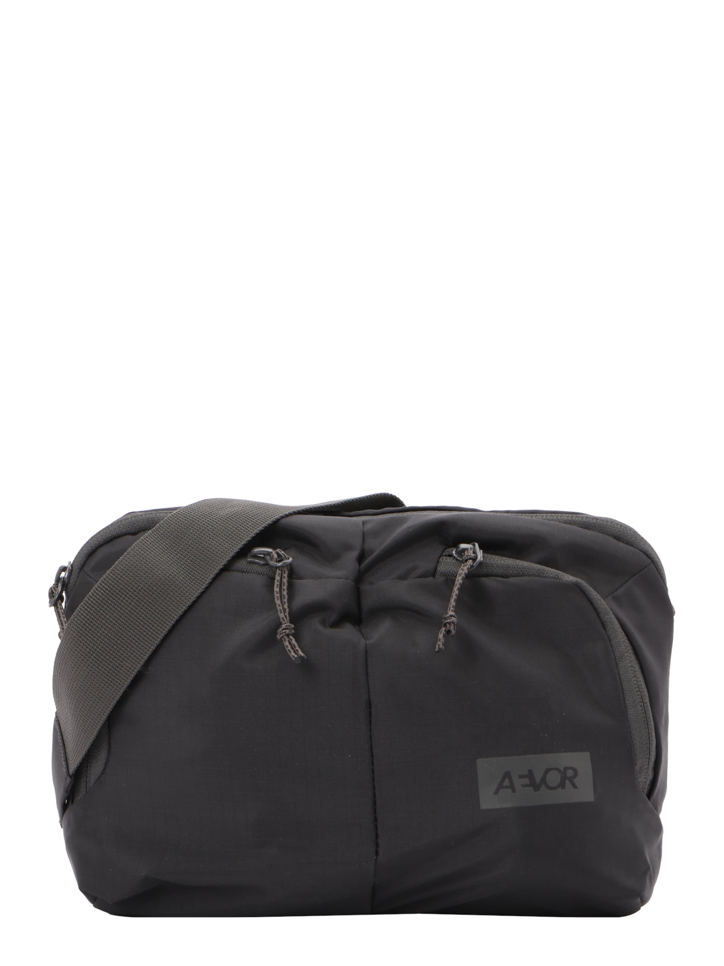 Sac à bandoulière AEVOR en noir : devant
