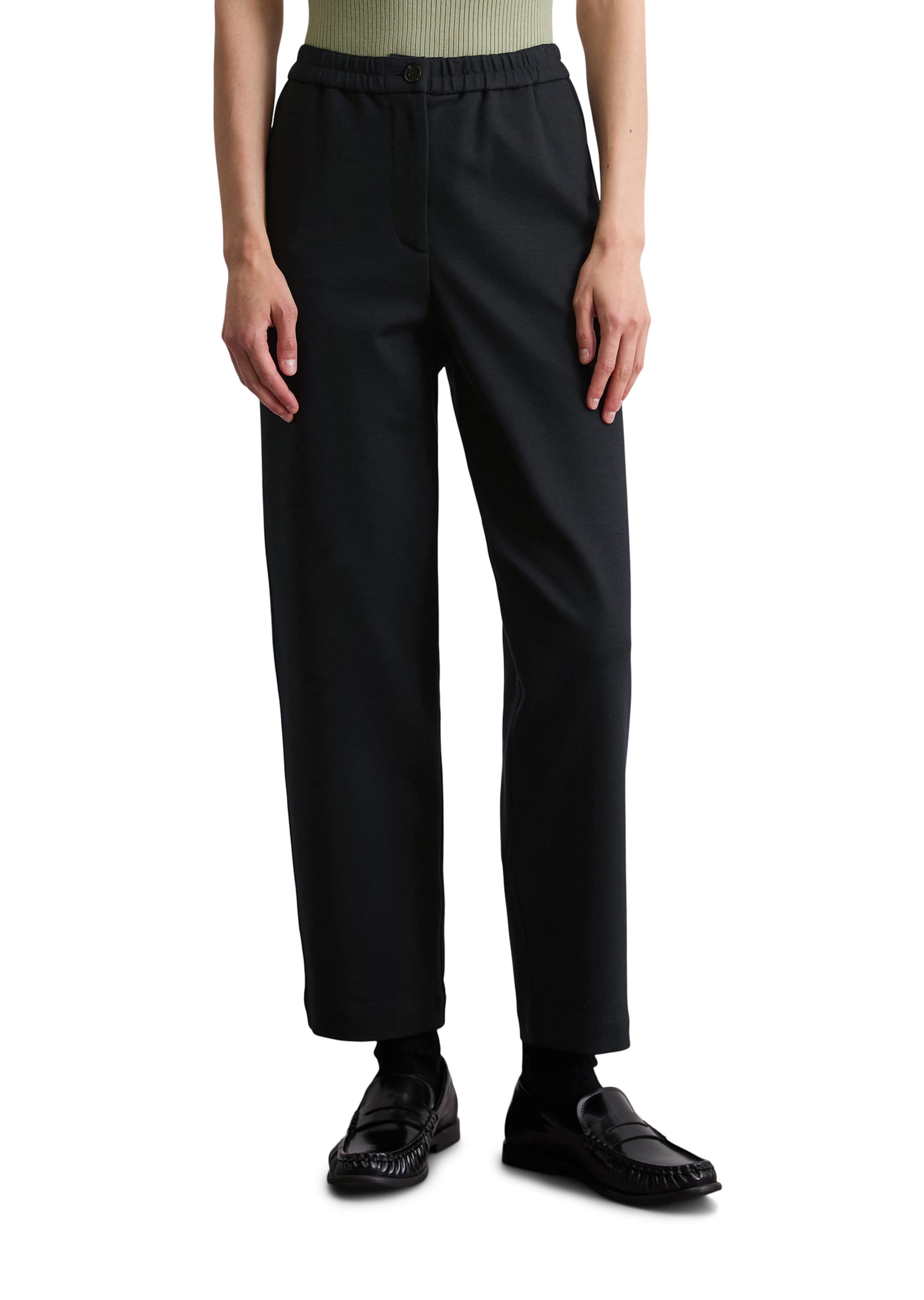 Marc O'Polo Tapered Hose in Blau: Vorderseite