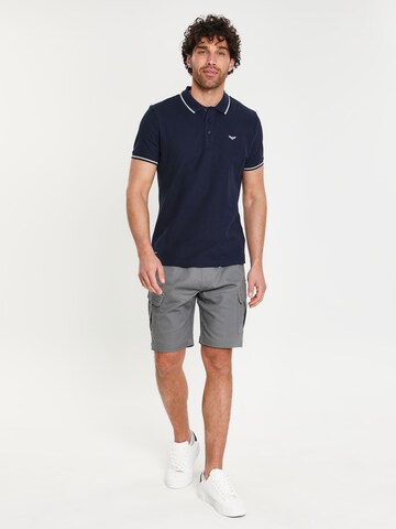 Threadbare Poloshirt kurzarm 'THB Polo' in Blau