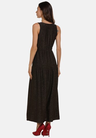 faina Evening Dress in Black