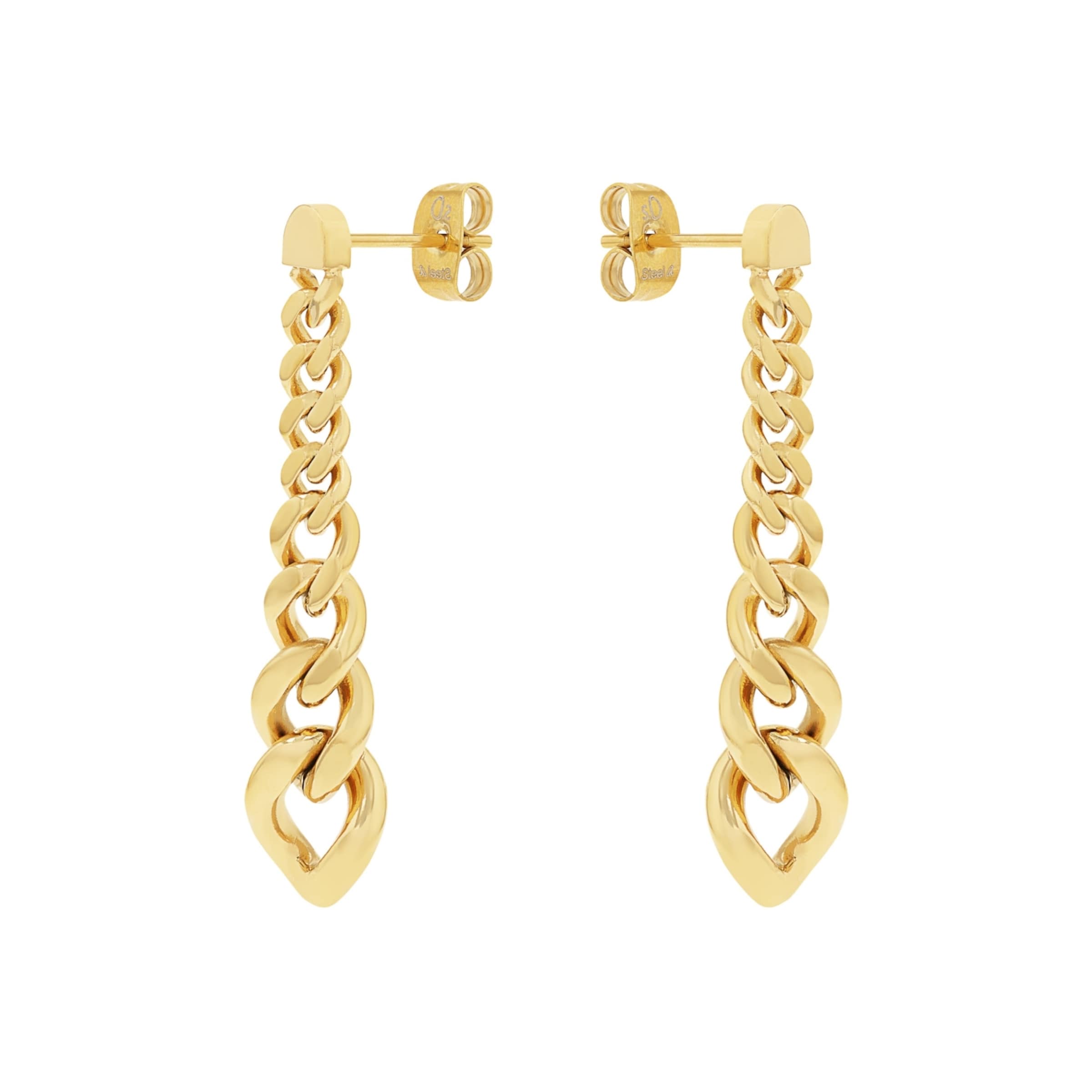 s.Oliver Ohrhänger in Gold: Vorderseite