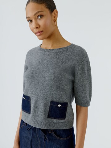OUI Pullover in Grau