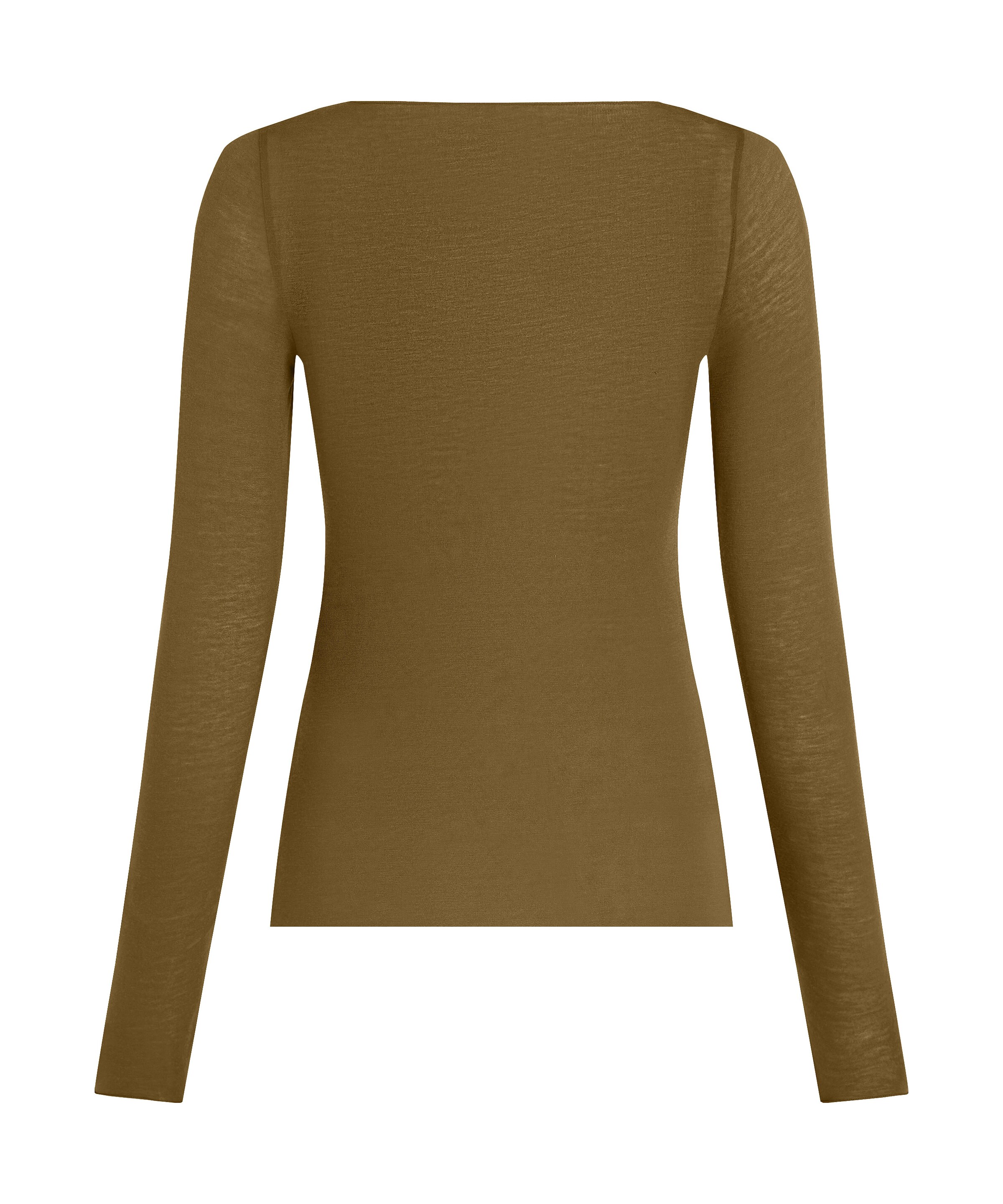 Hunkemöller Slaapshirt ' Boatneck Cashmere' in Groen