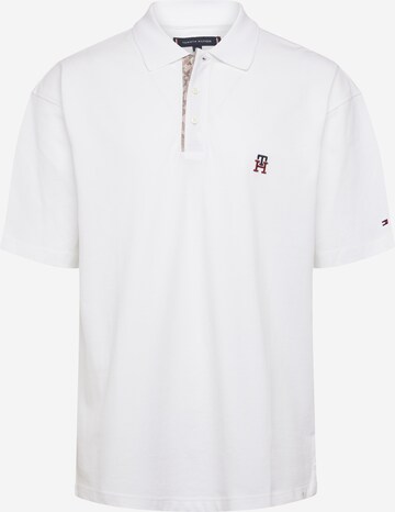 TOMMY HILFIGER Poloshirt in Weiß: predná strana