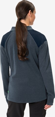 VAUDE Athletic Sweatshirt in Blue