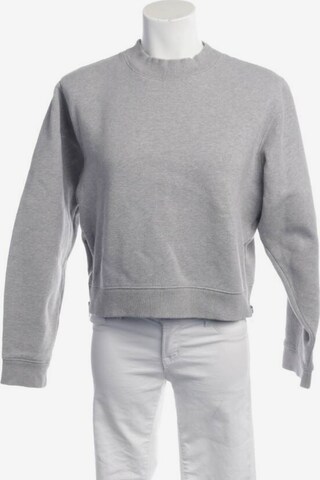 Acne Sweatshirt & Zip-Up Hoodie in S in Grey: front