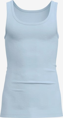 CALIDA Unterhemd 'Twisted Cotton' in Blau: Vorderseite