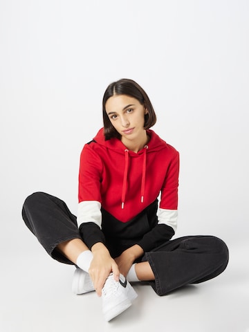 ONLY Sweatshirt 'MANON' in Rot