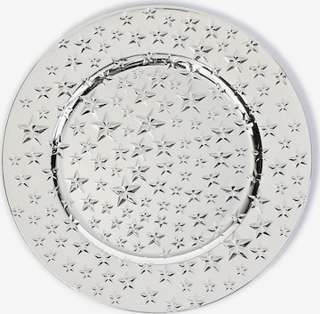 Christmas Goods by Inge Plate 'Sterne' in Silver: front