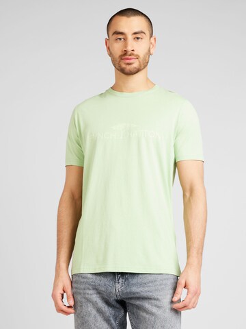 Tricou de la FYNCH-HATTON pe verde: față