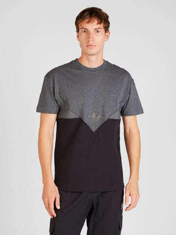 T-Shirt 'Adicolor Seasonal Reflective' ADIDAS ORIGINALS en noir : devant