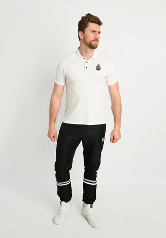 Sergio Tacchini Poloshirt 'Fancher' in Weiß