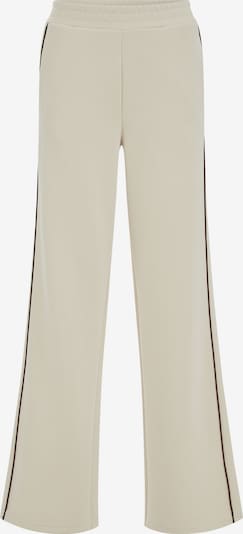 WE Fashion Hlače u bež / crna, Pregled proizvoda